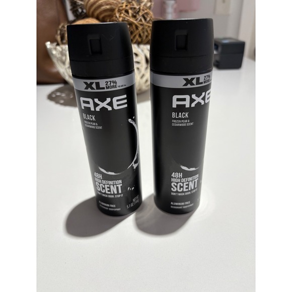 Axe Blk Deodorant Bodyspray XL 48H‎ High Definition Scent Frozen Pear Cedarwood - Picture 1 of 4